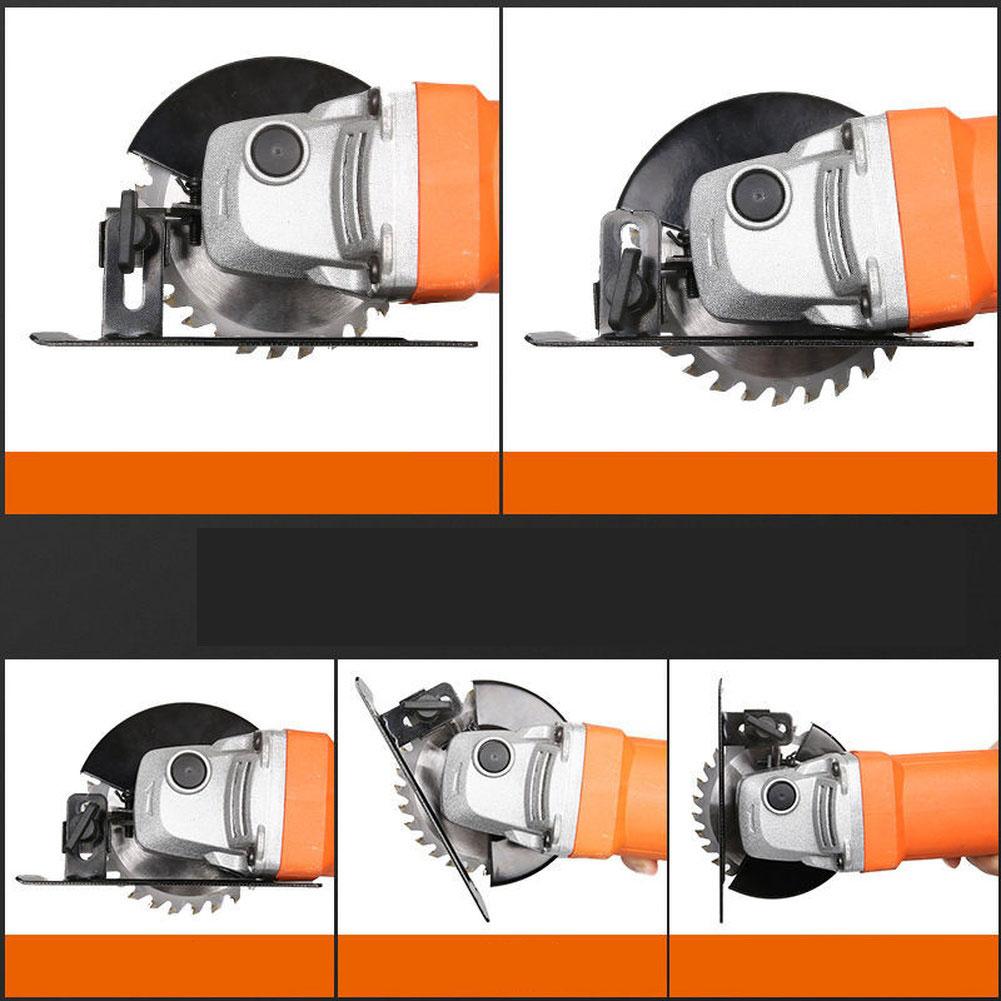 For On-the-Go Renovations Adjustable Cutting Bracket Adjustable Angle Grinder Stand Woodworking Tools Adaptable Cutting Range