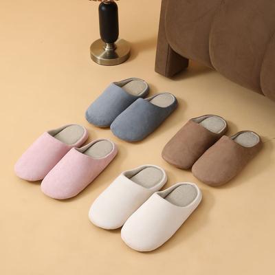 Geräuschlose Sohle Hausschuhe Indoor Hausschuhe Rutschfest Weich Bequem Home Office Schuhe Neutral Winter Bequem Atmungsaktiv Schuhe