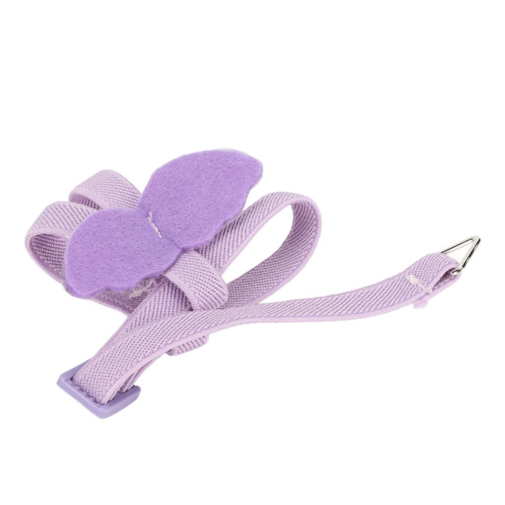 Fågelsele Koppel Söta Änglavingar Fågel Flygsele Draglina för Utomhusträning Lila