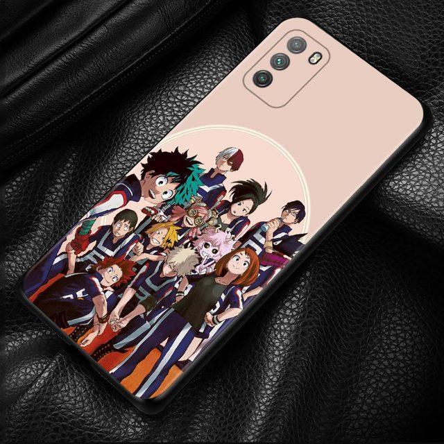 Kryt My Hero Academia pro Xiaomi Poco X3 F3 Gt M3 Nfc F1 M3 M4 Pro 5g F3 Gt kryt pro Mi 11t 10t Pro 9t 11 Note 10 Lite Civi