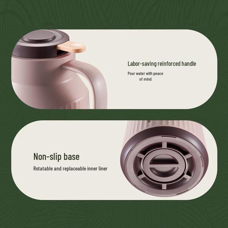 SUPOR 1.45L Glass Liner Thermos