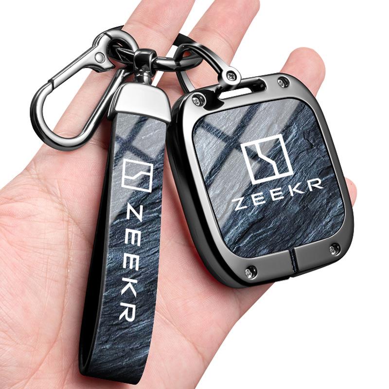 Zeekr 007 Autoschlüsselhülle - Bluetooth-kompatible Schale für Modell 001/009