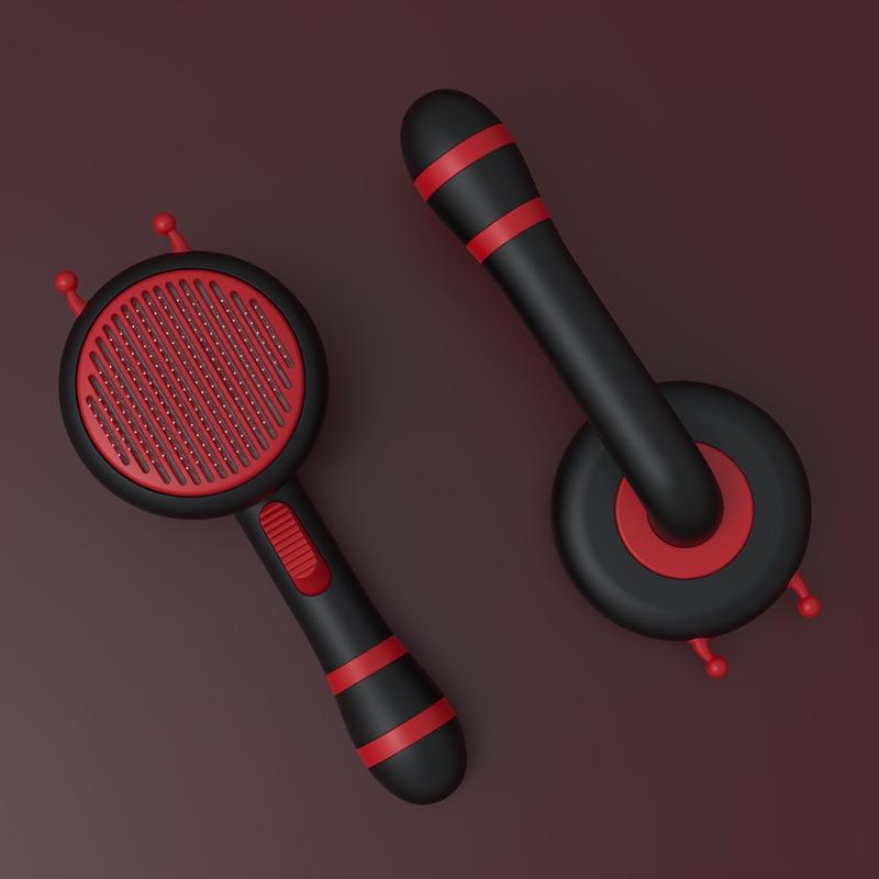 Small Bee Pet Needle Comb One-click Hairbrush Tool For Cats Direct Sales From The Manufacturer