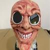Latex-Clownmaske Halloween Cosplay Lustige Schwarze Augen Rotes Gesicht Requisite Für Partys