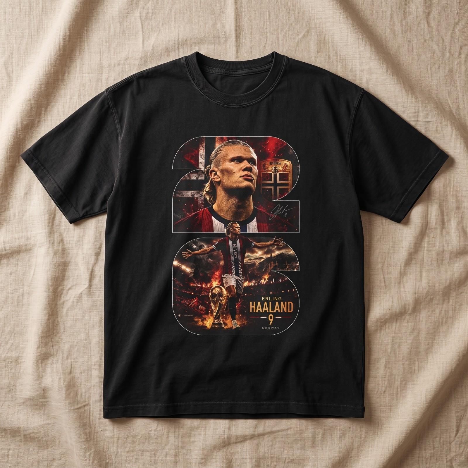 Erling Haaland Comfort Colors Unisex T-Shirt XXXXL