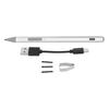 For Pro 3 Stylus 4096 Pressure Palm Rejection LED Indicator Aluminum Alloy Smart Pen for Tablet Writing Control Silver