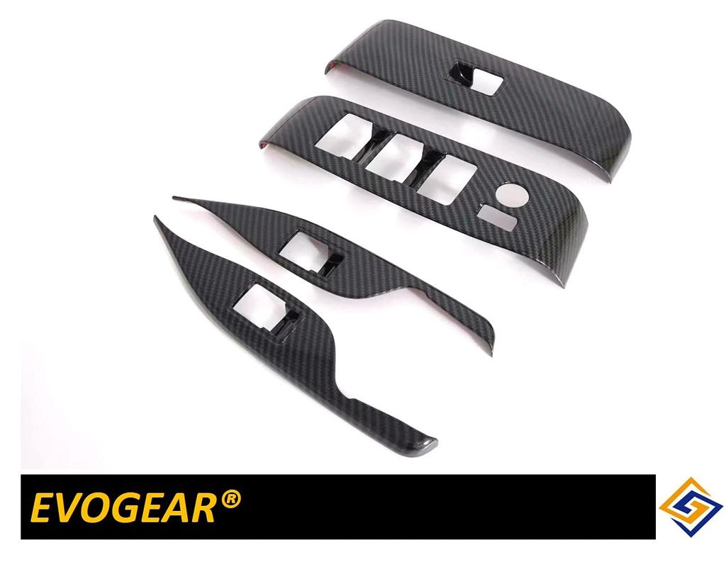 Toyota Alphard exclusive aftermarket product Vellfire 30 series exclusive interior carbon door window button switch panel cover garnish TOYOTA