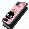 KT64 Chococat Case for OPPO Reno 8 6 5 4 Pro Find X3 A17 A31 A38 A40 A53 A54 A55 A74 A76 A78 A77 A80 A94 A95 A96 Lite Black Sofe Cover