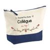 Makeup Bag - PLANETEE - Top Colleague - Large Size - Cotton - HD Printing - Made In France