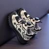 Boys sandals summer new middle and older children's sports bag head shoes non-slip soft sole boys hollow children's shoes