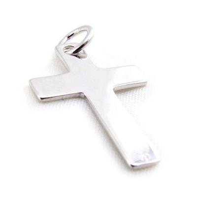 [F6809] - Silver 'Cross' Pendant
