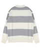 NODU Rugby Stripe Soft Knit [Gray]