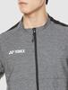Yonex Jacket Knit Shirt Gray S Warm-up (Fit Style) Men's (010)