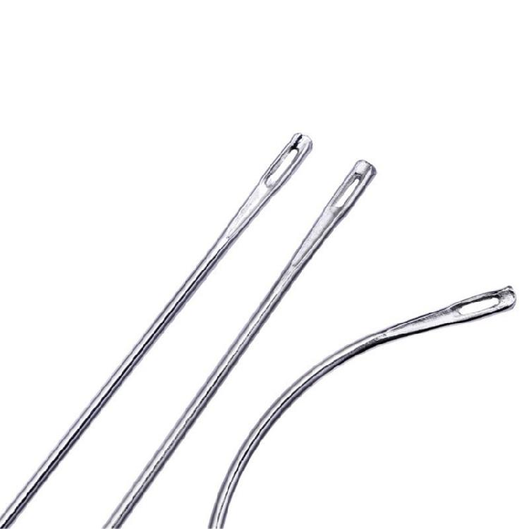 50 Pcs Heavy Duty Curved Needle Weaving Needle for Carpet Leather Project