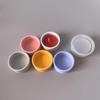 Tealight Silicone Mould Glossy Glossy Candle Holder Mould Plaster Drip Mould White For Home Decor Tealight Candle Making Craft