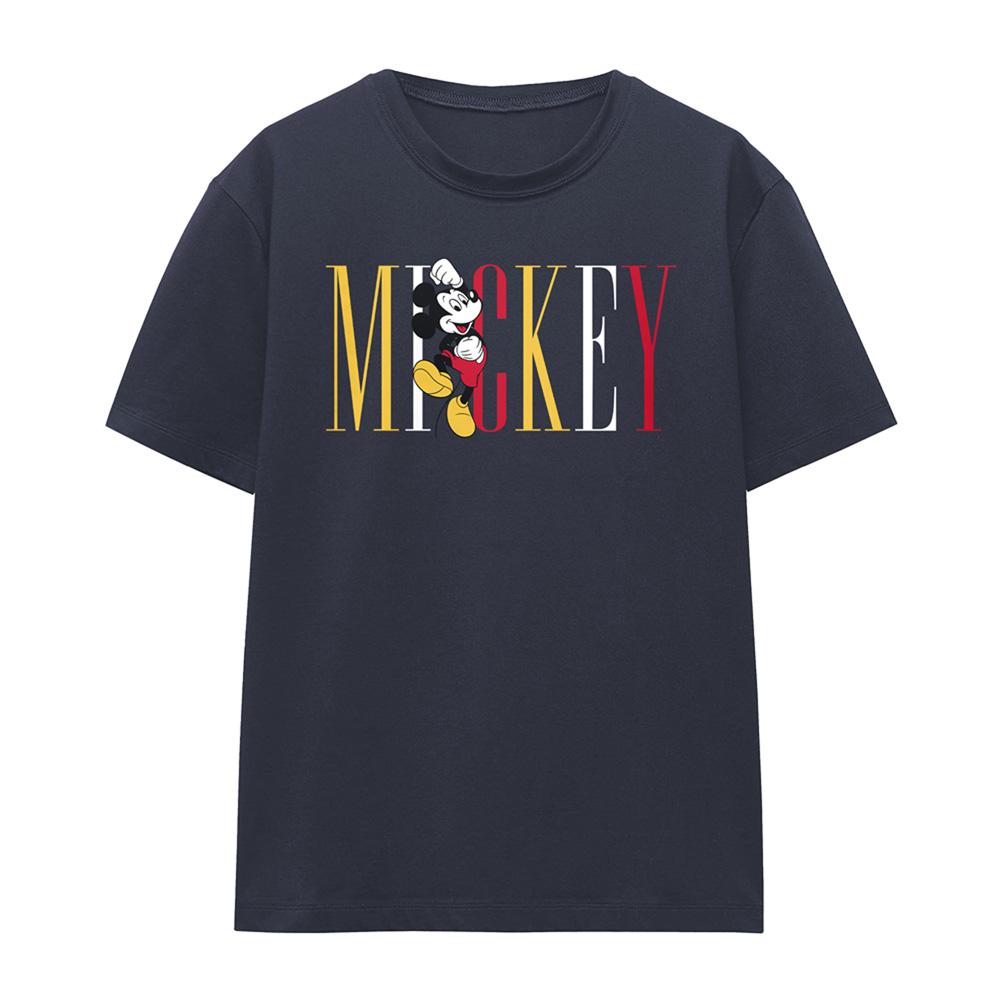 Disney Womens/Ladies Mickey Multicolour Name T-Shirt