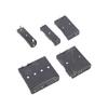 Solderable Plastic 2A Battery Box Metal Pin Connectors Secure For DIY Projects Emergency Lights