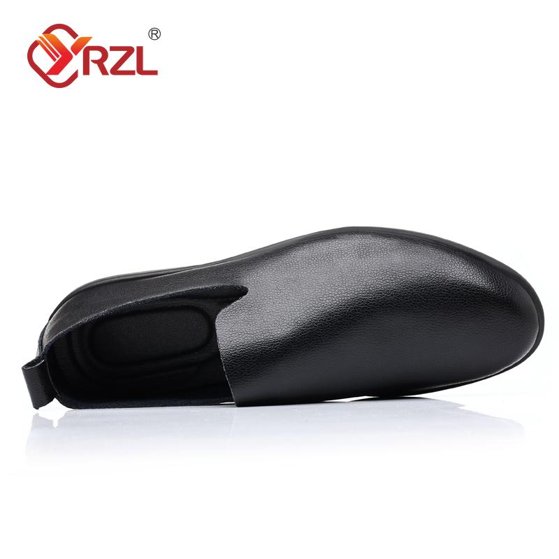 Leather Men Shoes Casual Black Formal Mens Loafers Moccasins Italian Comfortable Big Size 46 Slip On Male Loafers Shoes