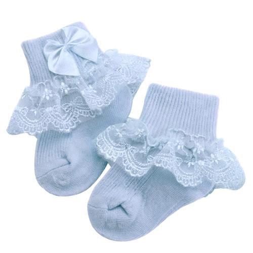 Bow Lace Baby Socks Newborn Cotton Baby Girls Sock Cute Princess Style Toddler Socks  Baby Accessories For Children