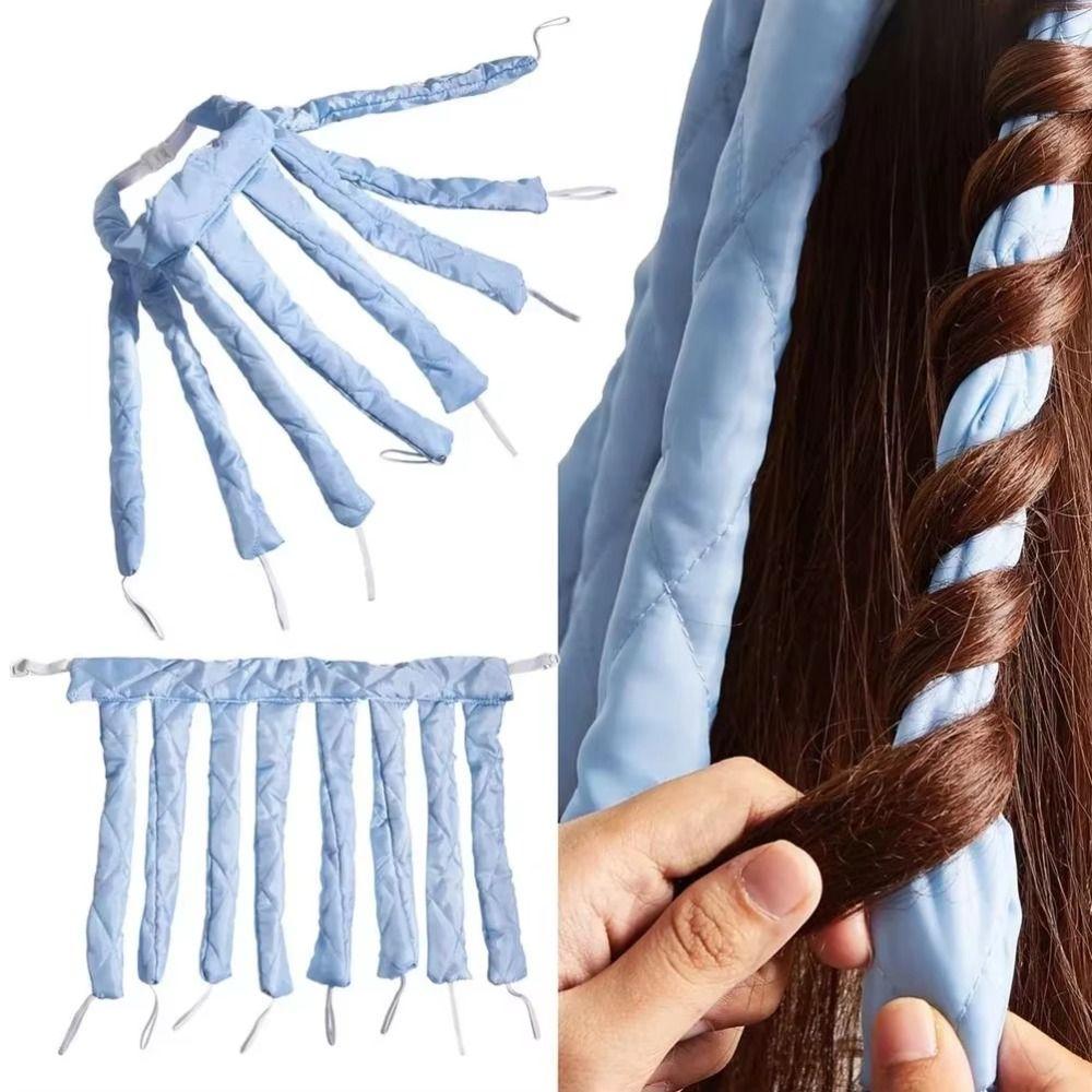 DIY Curling Stick Octopus Curls Silk Ribbon New Lazy Hair Curler  Lazy Hair Styling Tools
