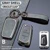 Car Zinc Alloy Leather Flip Key Case Cover Holder For Toyota RAV4 RAV-4 Levin Camry Reiz Highlander Corolla VA2 Accessories