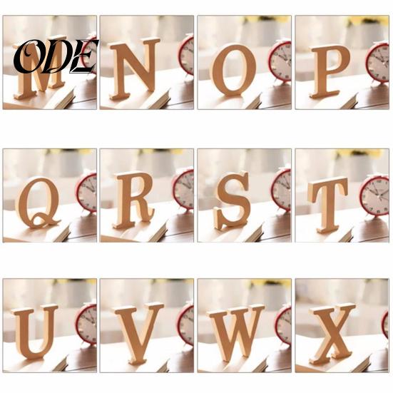 Freistehende A-Z Holz Holzbuchstaben Alphabet Hängende Hochzeit Heim Party Deko