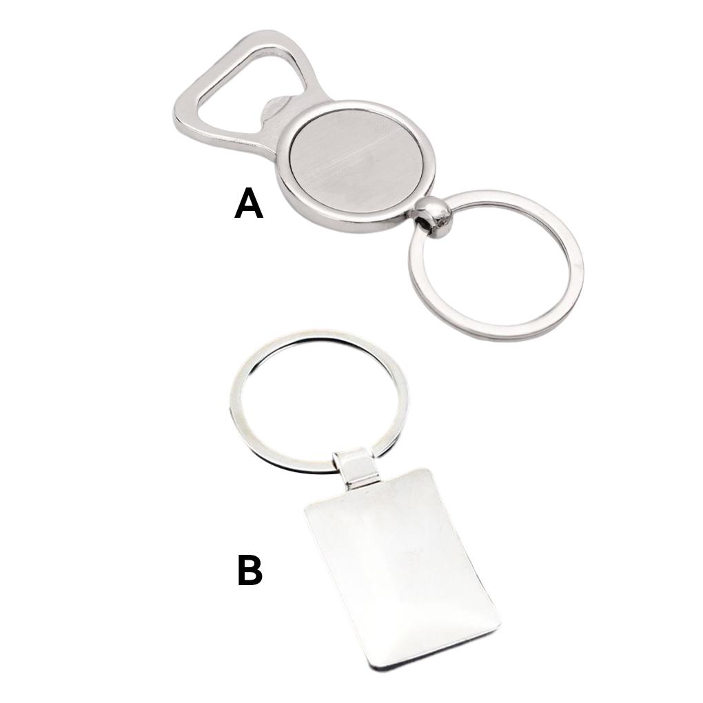 Keychain Pendant Zinc Alloy Jewelry Making DIY Keyring Portable Bag Key Ring Handmade Handicraft Accessory