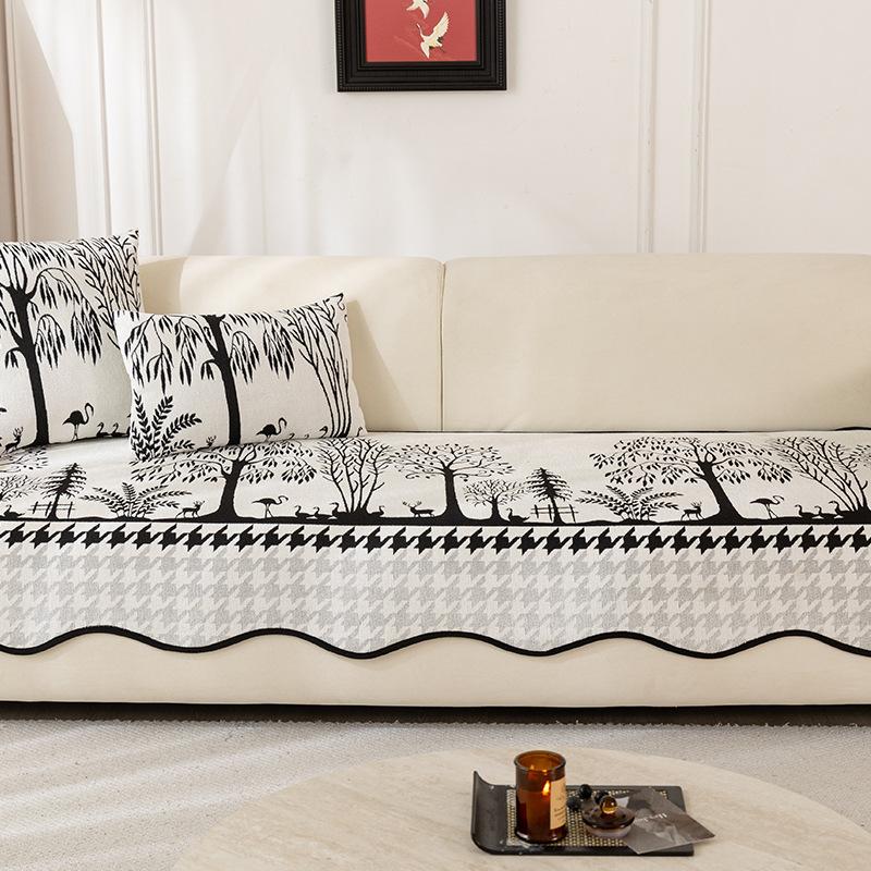 Retro Medieval Sofa Cover New Sofa Towel A Whole All-Inclusive Combination Sofa Cover Sofa
