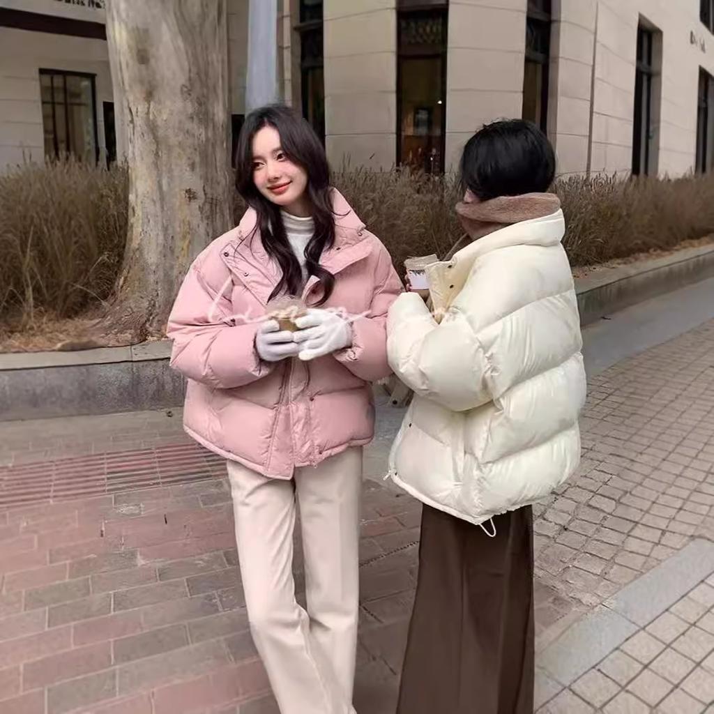 Cotton Clothing Women's Short 2025 New Thickened Padded Jacket ins Casual Versatile Korean Loose Down Cotton Jacket Winter Jacket