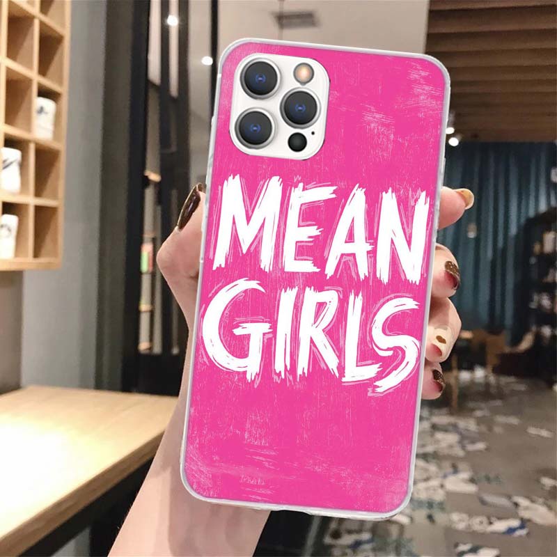 Mean Girls Burn Book Soft Phone Case For iPhone 16 15 14 13 12 11 Pro Max X XR XS 7 Plus 8 + SE 2020 Pattern Customized Cover 14