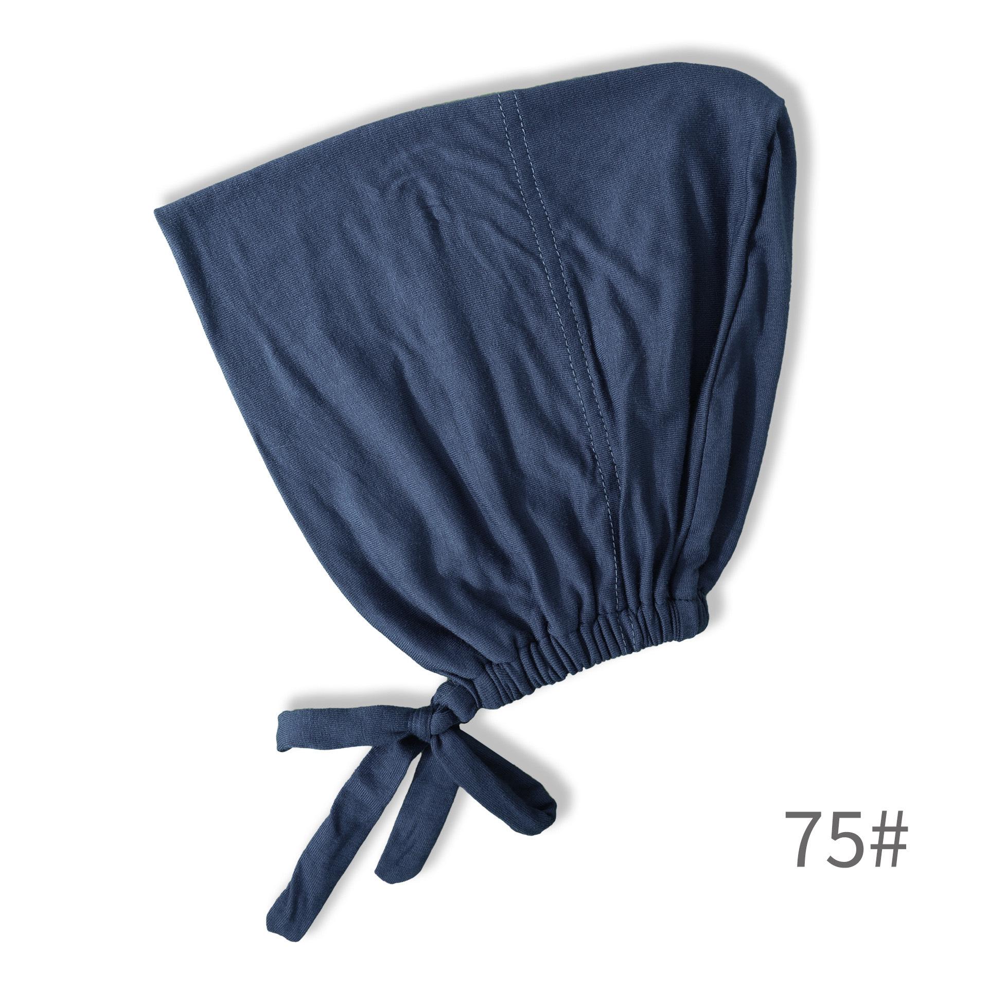 

Adjustable Tuck-Away Mercerized Cotton Hair Cover Cap with Elastic Tie One Size
