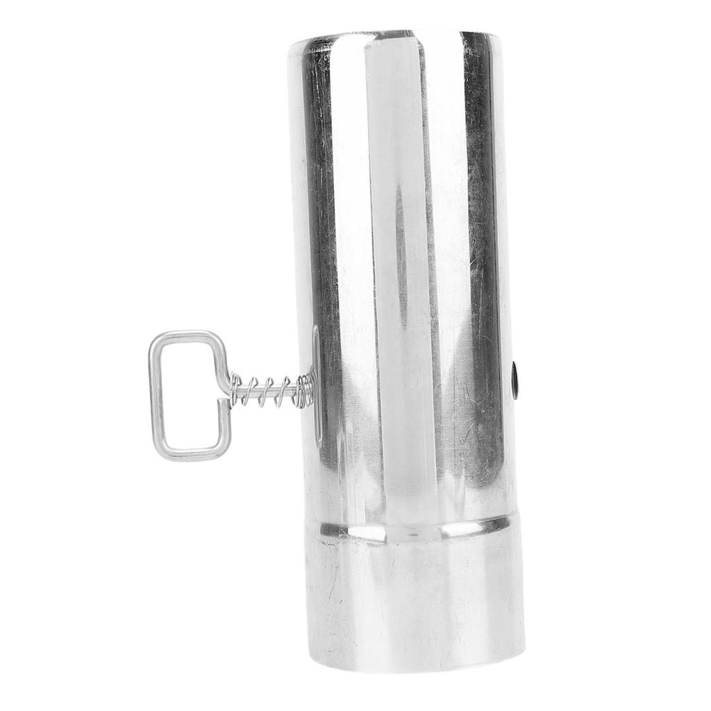 Stove Pipe with Damper 304 Stainless Steel Thickened Chimney Pipe for Vent Exhaust Fume Extraction