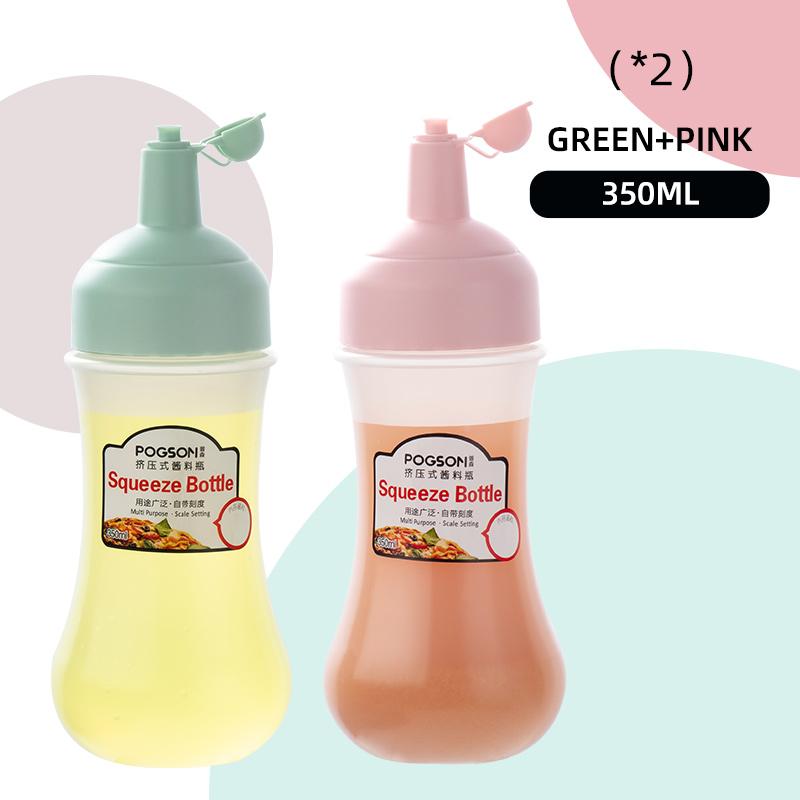 GIANXI Condiment Squeeze Bottles Ketchup Mustard Mayo Hot Sauces Olive Oil Bottle Honey Salad Dressing Oil Dispenser