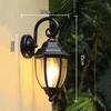 Modern & Creative Retro Outdoor Wall Lamp IP65 Waterproof Corridor Light with LED Aluminum Base for Home Use