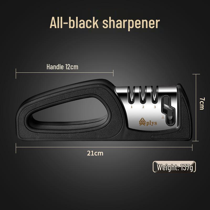 

Multi-functional Kitchen Knife & Scissors Sharpener - Fast Fine Grinding Tool