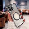 For iPhone 17 Pro Case Luxury Plating Shockproof Clear Magnetic Soft Cover For iPhone 17 16 15 14 13 12 11 Pro Max Plus 17 Air