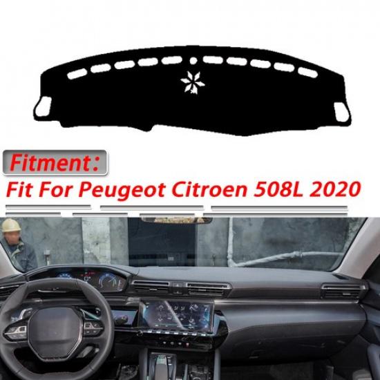 Лучший коврик на панель приборов, противоскользящий защитный коврик для Peugeot Citroen 508L 20