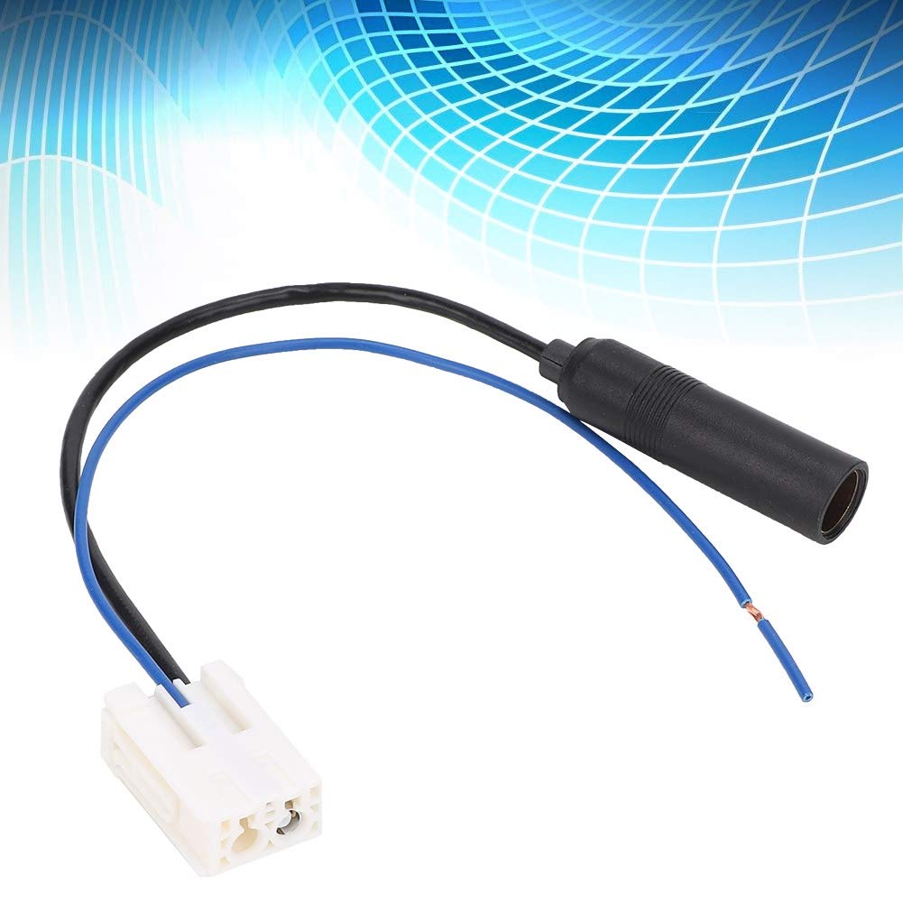 Toyota Radio Antenna Conversion Cord, ABS Car CD Player Radio Antenna Adapter Male Cable