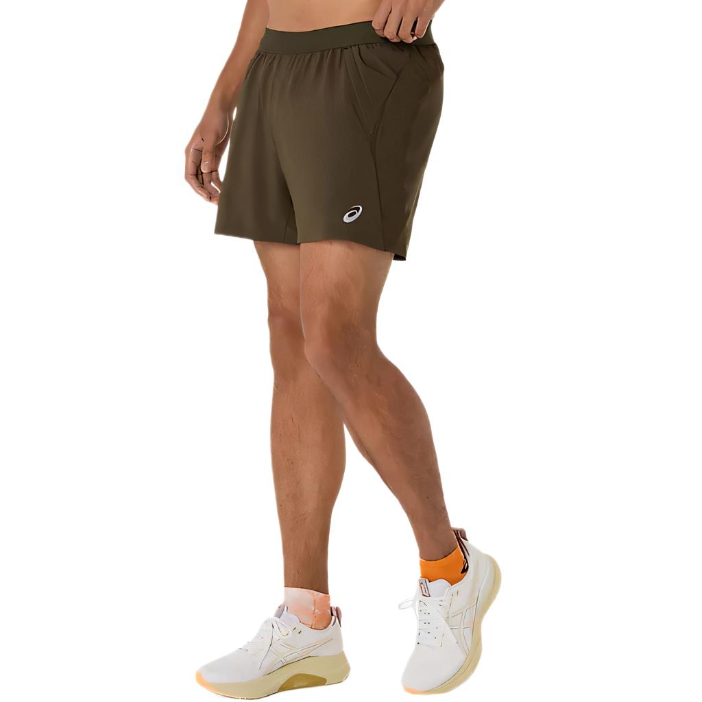 Asics Road Actibreeze Comfortable Fashionable Simple Versatile Sports Shorts Men shorts 2011D247-200