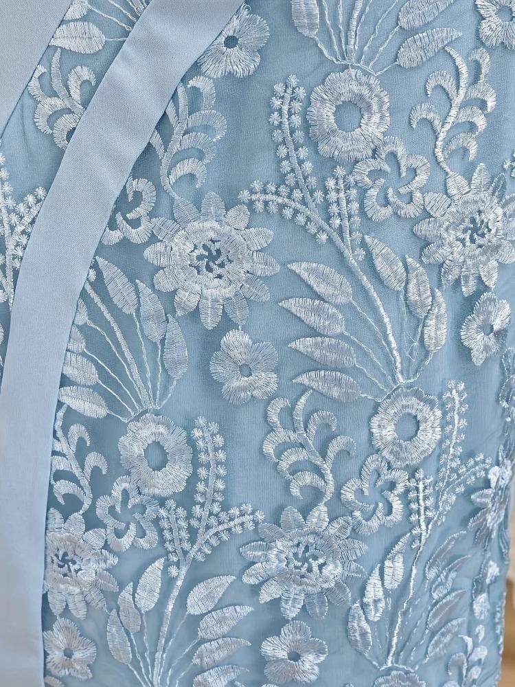 Abito estivo taglie forti da donna con inserti in pizzo, abito a tubino elegante da lavoro e da festa, tinta unita, girocollo, manica corta