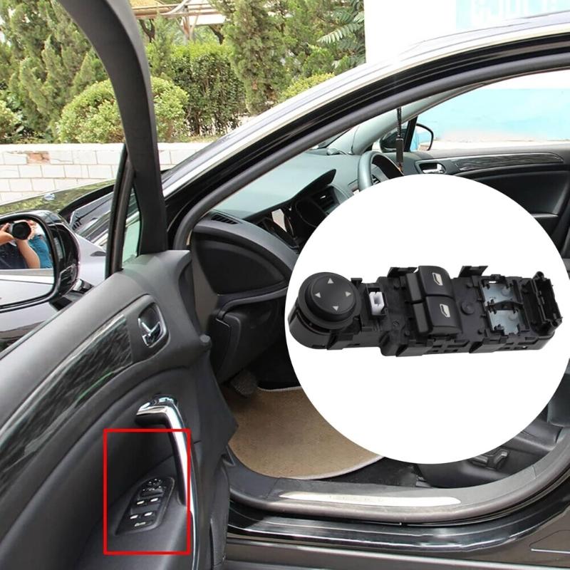 High Strength Driver Side Window Control Raising Switch Glass Elevator Button Regulator Suitable for 6554.HE 9651464277