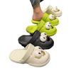 Cute Large Eye Dog Slippers Adorable Women's Summer Beach Sandals Casual Design