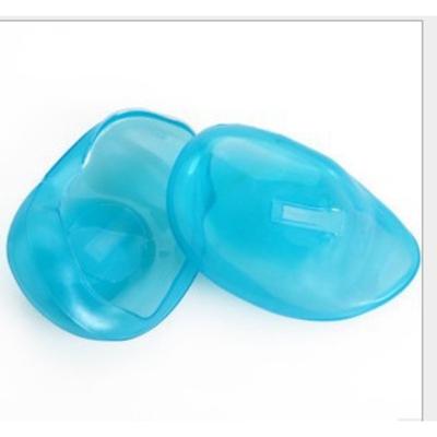 2 pçs Capa de Orelha de Silicone Protetor de Orelha para Tintura de Cabelo à Prova d'água Protetor de Orelha para Chuveiro Abafadores Toucas Acessórios de Estilo de Salão