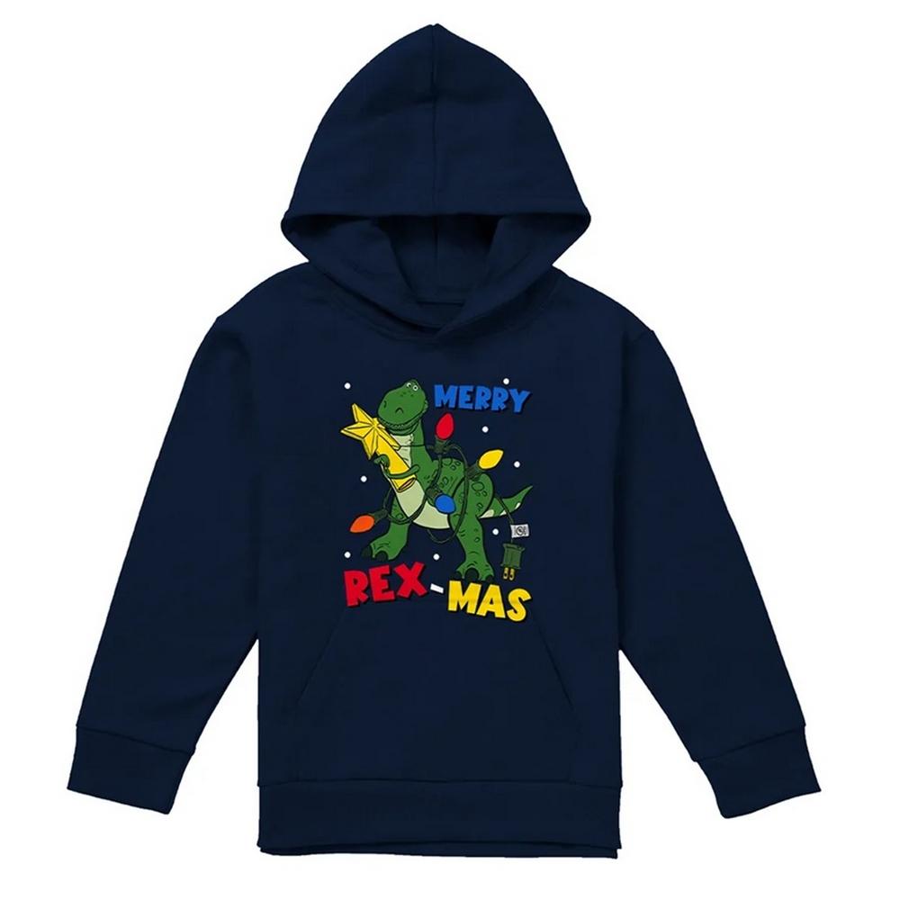 Toy Story Childrens/Kids Merry Rexmas Christmas Pullover Hoodie