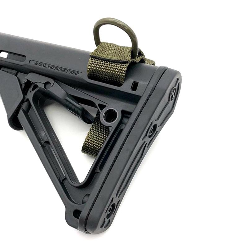 Military Airsofts Tactical Buttstock Sling Adapter Rifles Hunting Accessories