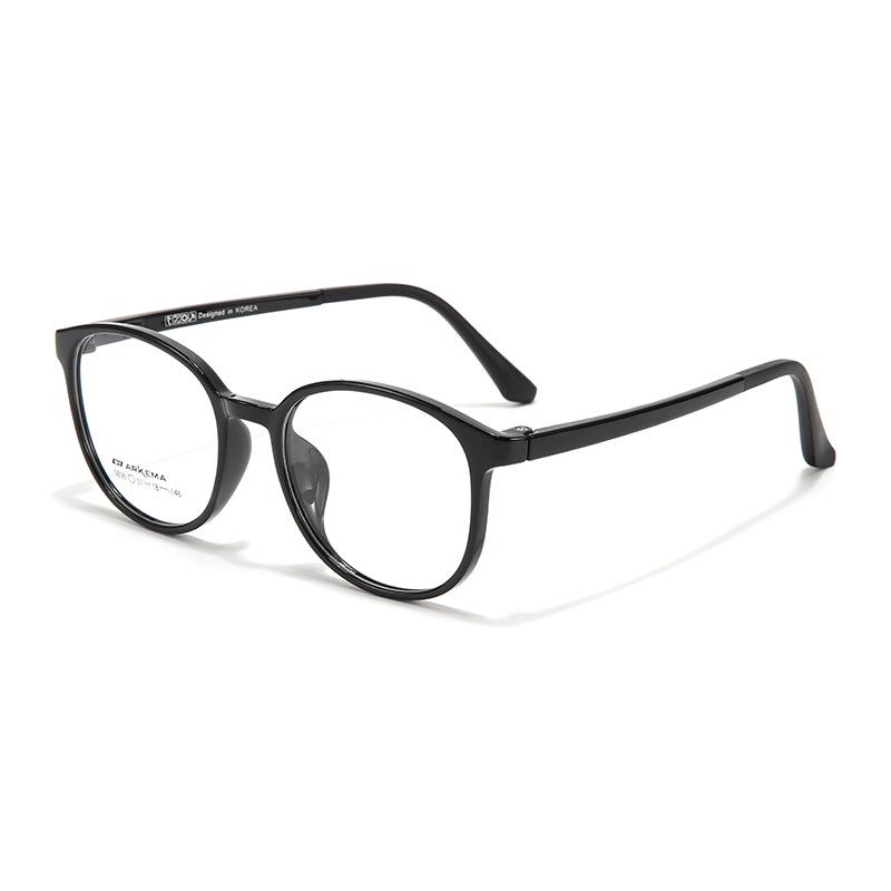 New Youth TR90 Round Myopia Glasses Frame - High-End Feel, Multiple Colors Available