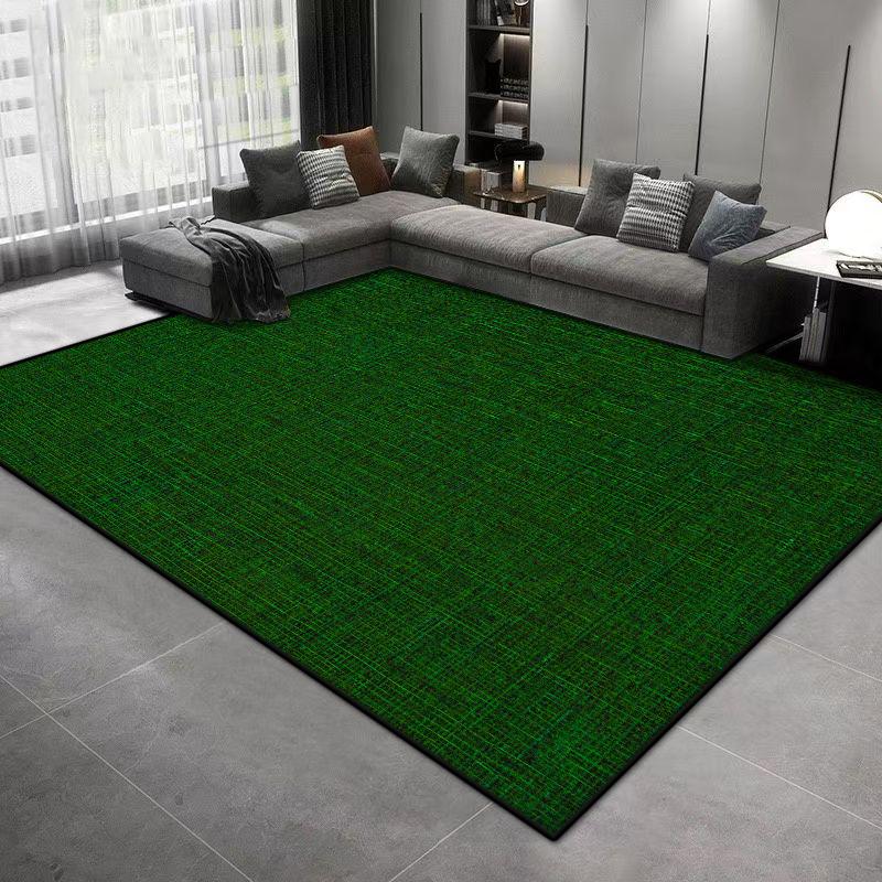 Modern Solid Color Carpet Luxury Bedroom Decoration Customizable Rugs Machine Washable Living Room Soft Fluffy Floor Mat Lounge
