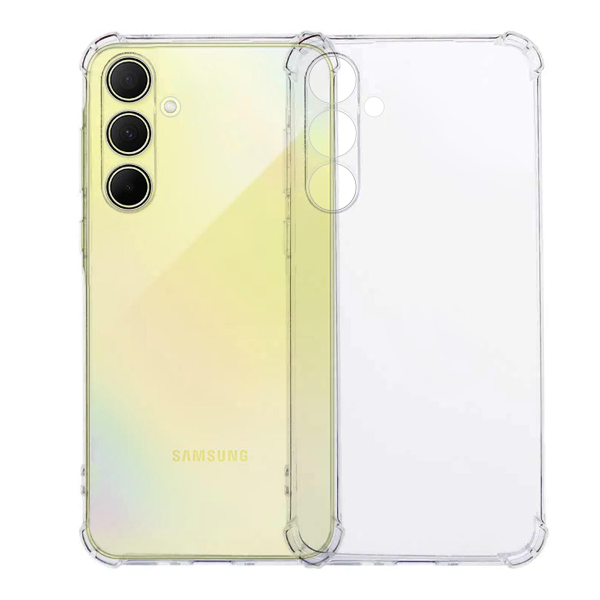 

For Samsung Galaxy A36 5G Clear Phone Case KALEBOL KLB-TPU001 1.5mm TPU Shockproof Phone Cover
