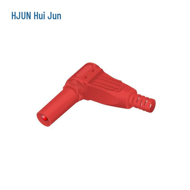 HUIJUN 4mm 1000V Right-Angle DIY Solder Banana Plug