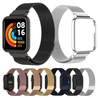 Milanese Loop Strap For Xiaomi Redmi Watch 2 Lite Stainless Steel Mesh Watch Band for Redmi Watch 2